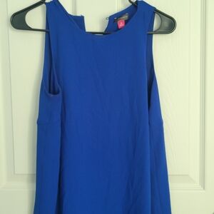 Vince Camuto Royal Blue Sleeveless Blouse